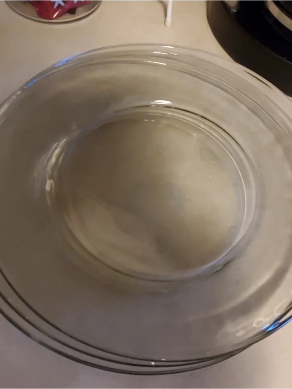 Clear Glass Serving Bowl - Versatile Home Dining Dish